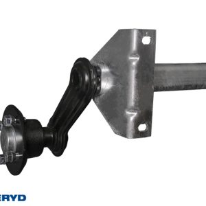 Axel Obromsad 750kg 852/1310 4×100 vattentät